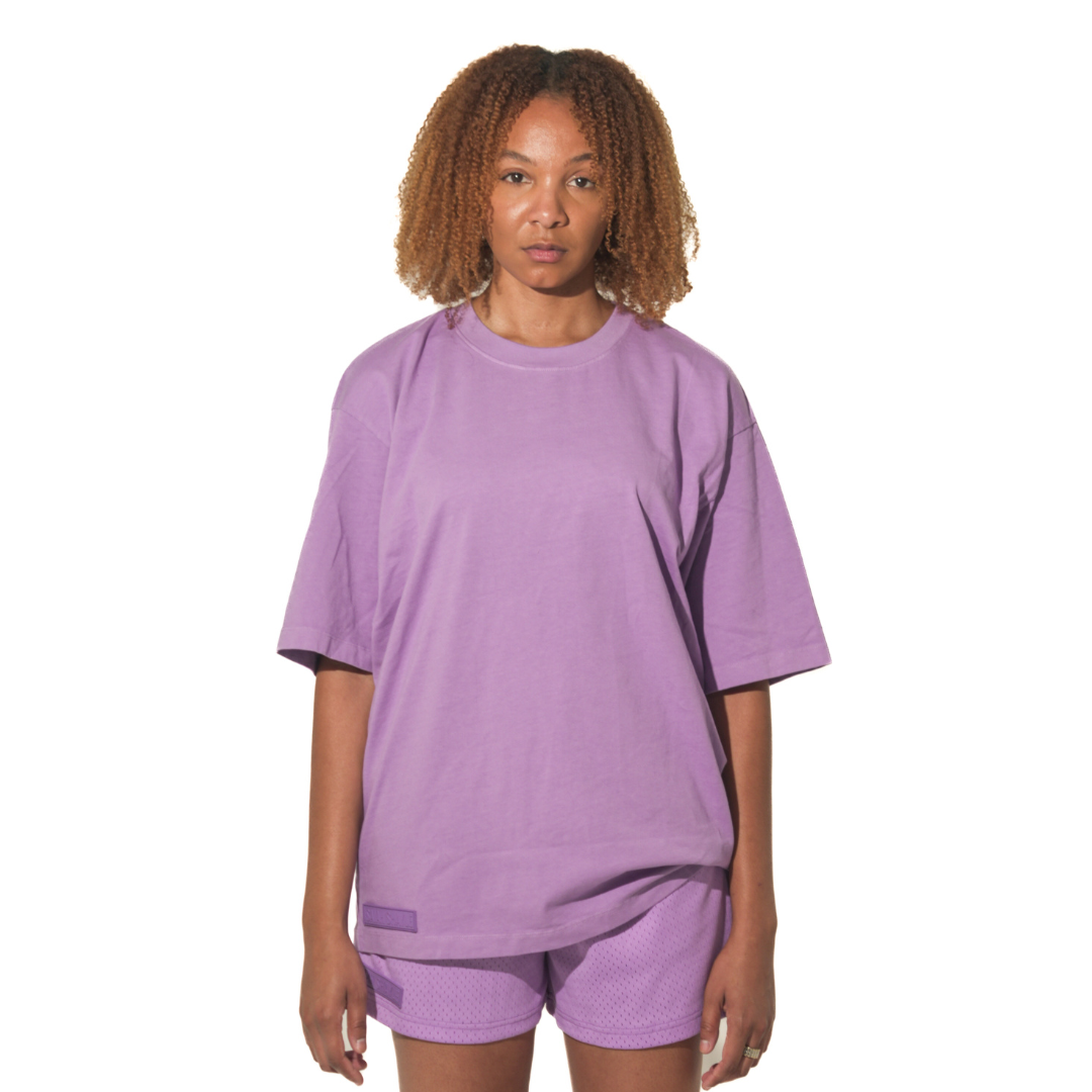 BASICS 2.0 - PURPLE STAPLE TEE