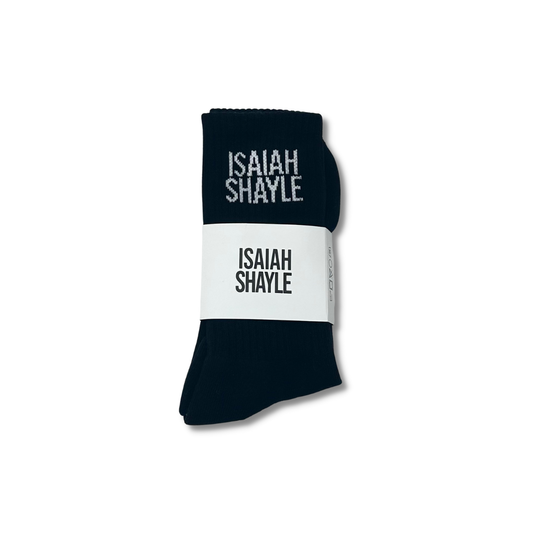 BLACK PREMIUM ISAIAH SHAYLE SOCKS