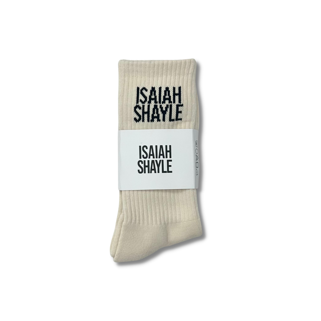 CREAM PREMIUM ISAIAH SHAYLE SOCKS