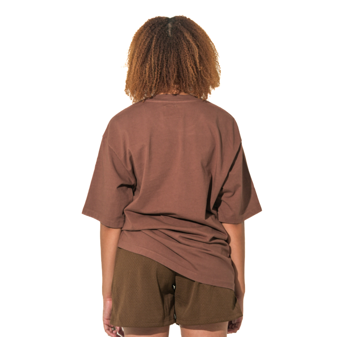 BASICS 2.0 - BROWN STAPLE TEE