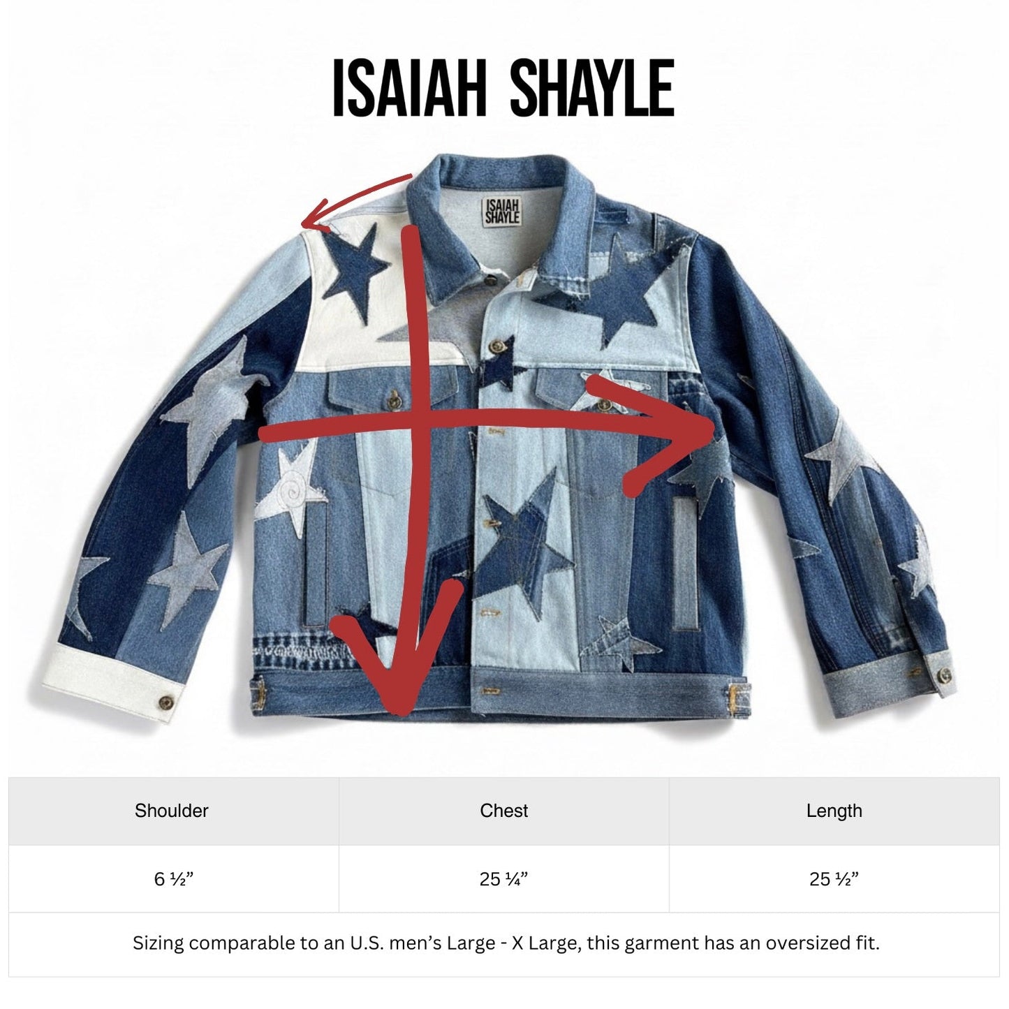 Imperfect Constellation Denim Jacket - 1 of 1