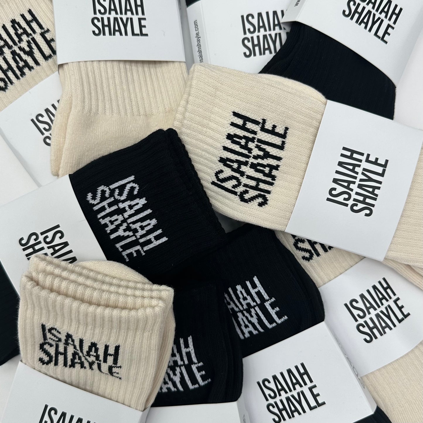 BLACK PREMIUM ISAIAH SHAYLE SOCKS