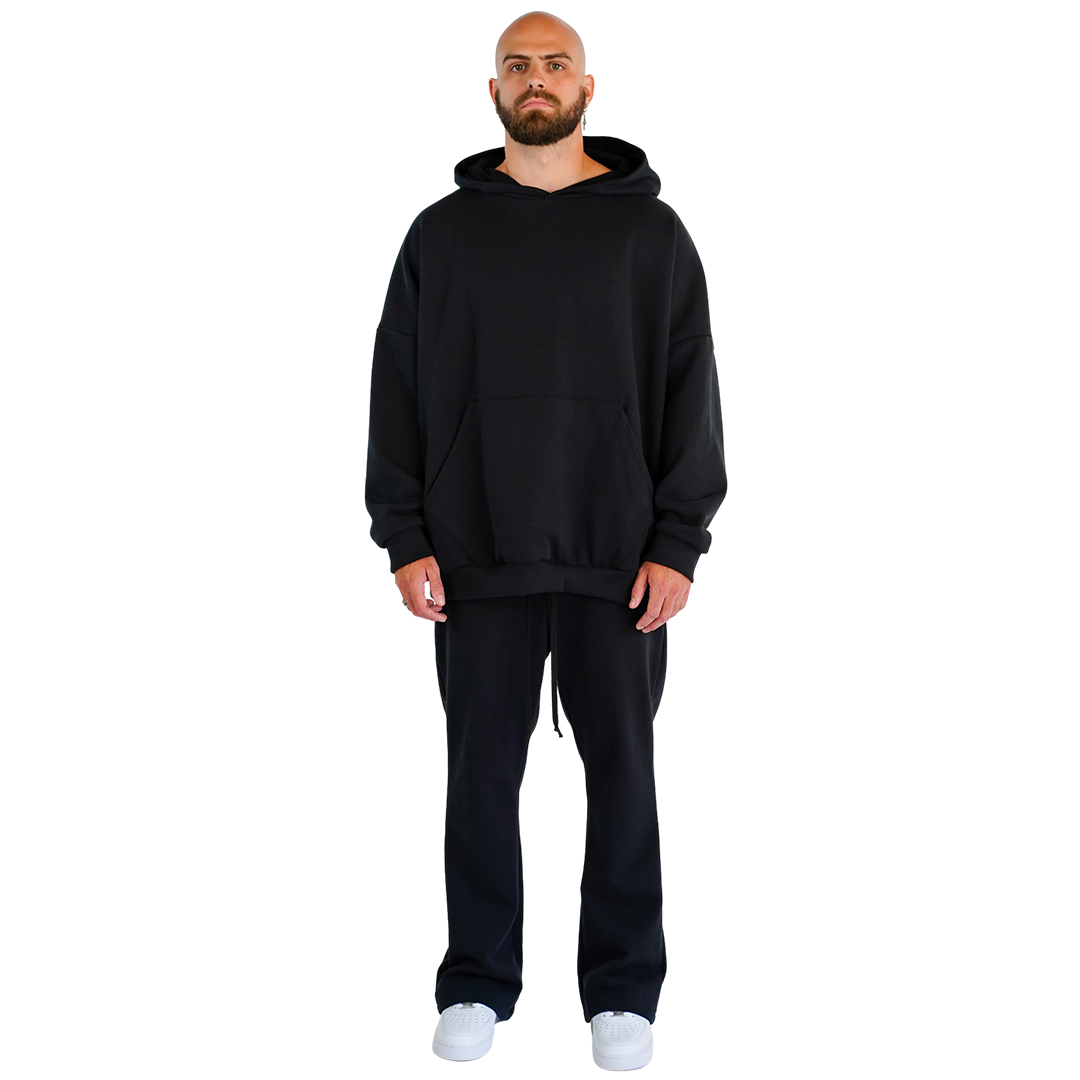 Basics French Terry Black Set