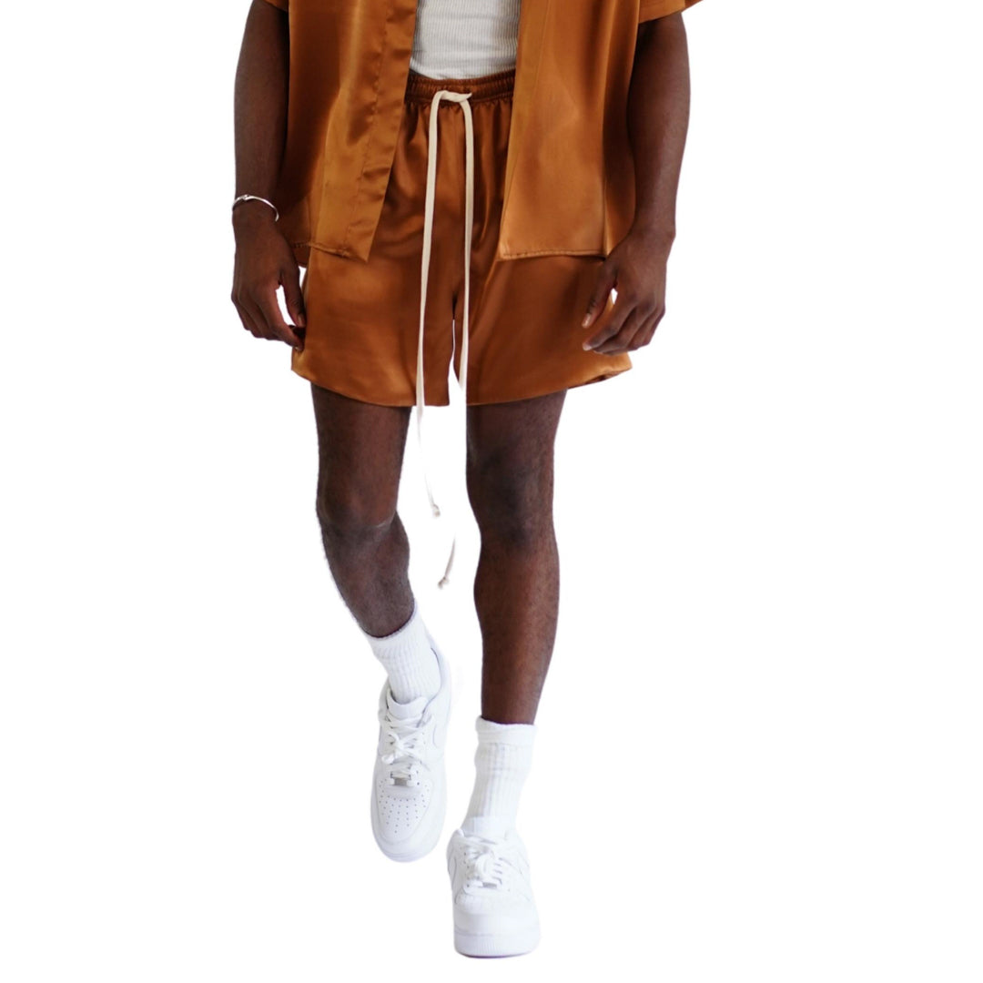 EVERYDAY SILK BOTTOM (BROWN)