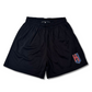 KJ x ISAIAH SHAYLE PRO MESH SHORT - BLACK (RED/BLUE)