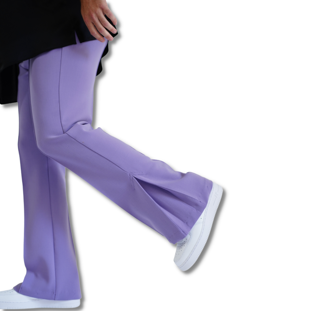 ISAIAH SHAYLE SIGNATURE TROUSER (LILAC)