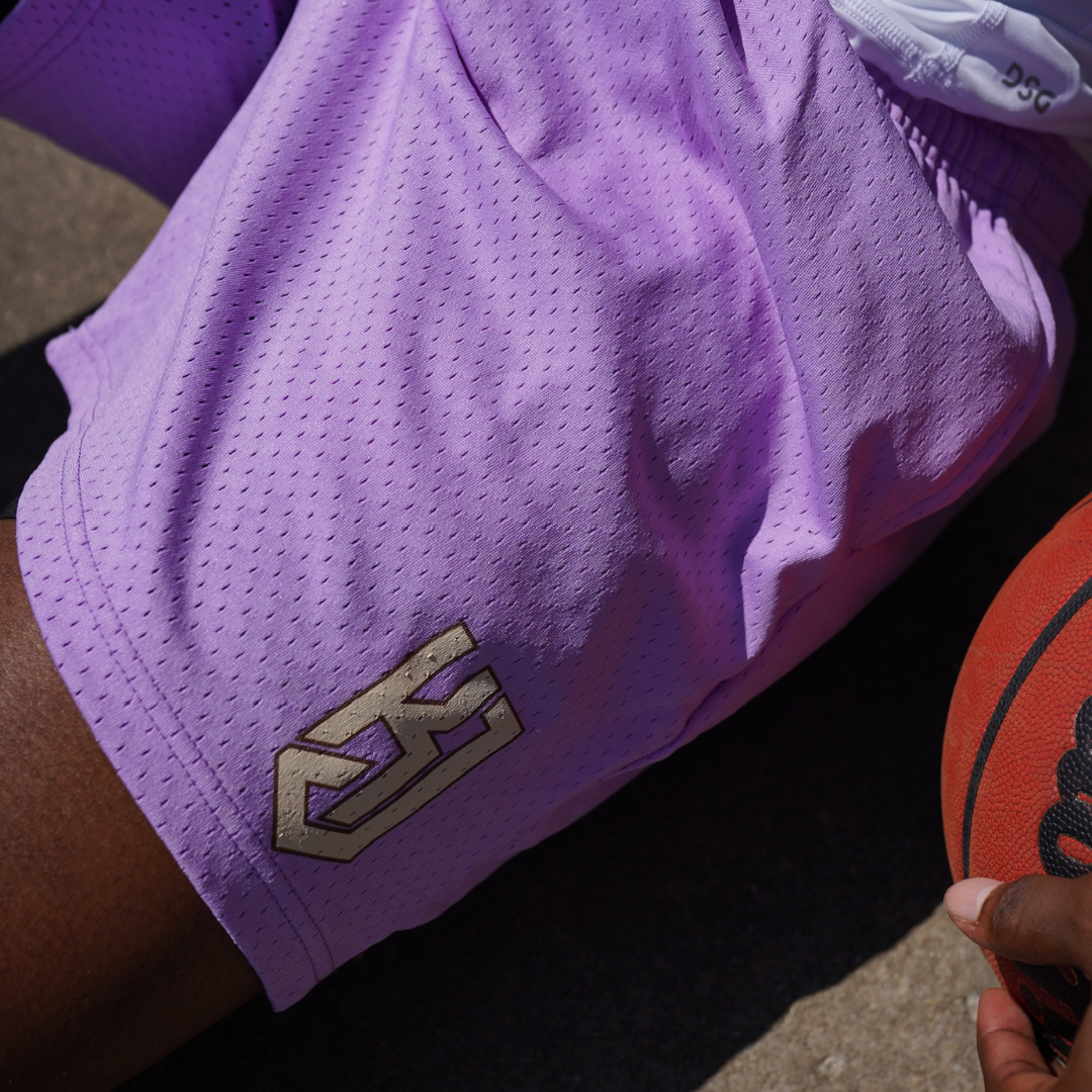 KJ x ISAIAH SHAYLE PRO MESH SHORT - LAVENDER