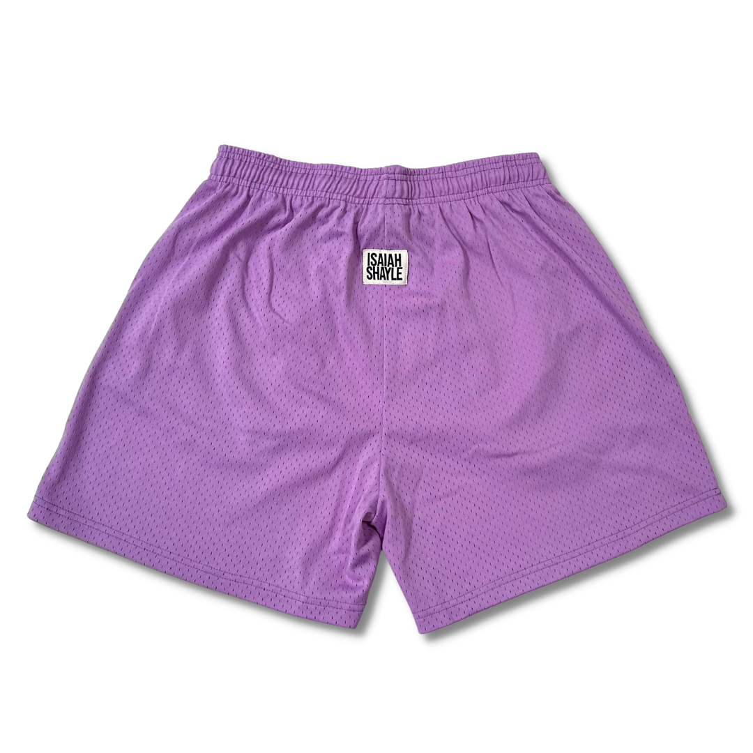 KJ x ISAIAH SHAYLE PRO MESH SHORT - LAVENDER