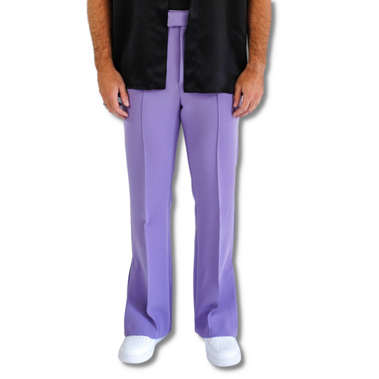 ISAIAH SHAYLE SIGNATURE TROUSER (LILAC)