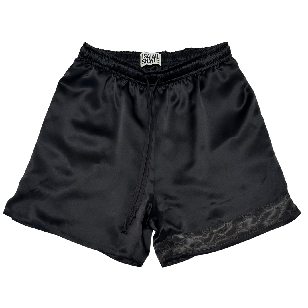 Pure Silk GG Shorts Black