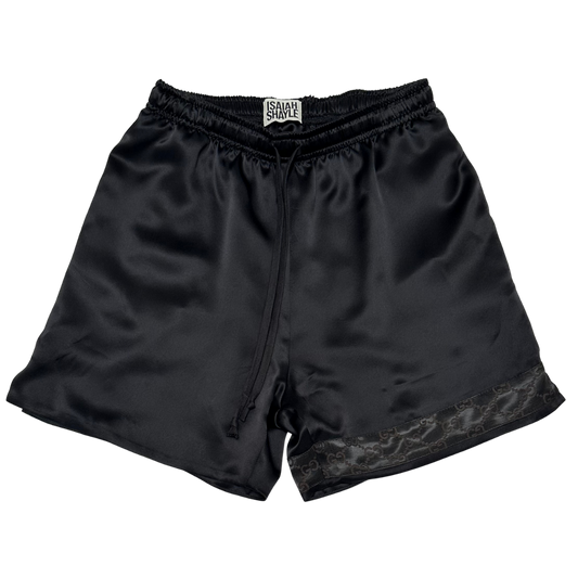 Pure Silk GG Shorts Black