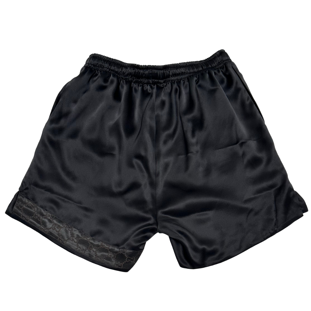 Pure Silk GG Shorts Black