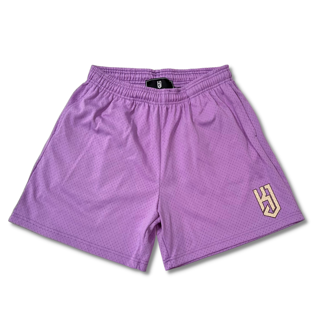 KJ x ISAIAH SHAYLE PRO MESH SHORT - LAVENDER