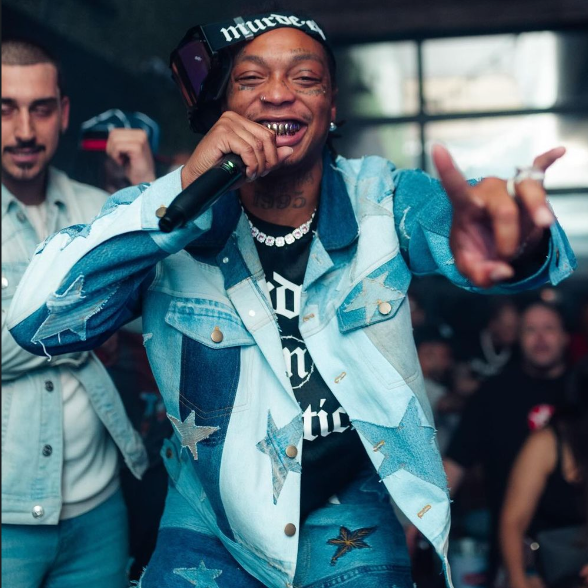 Imperfect Constellation Denim Jacket - 1 of 1